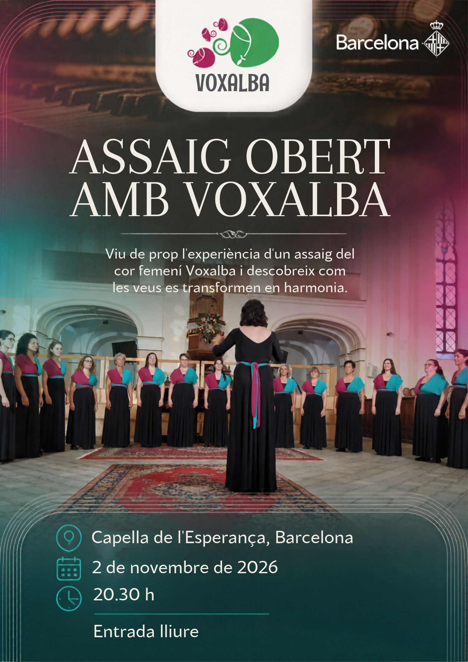 Assaig obert amb Voxalba